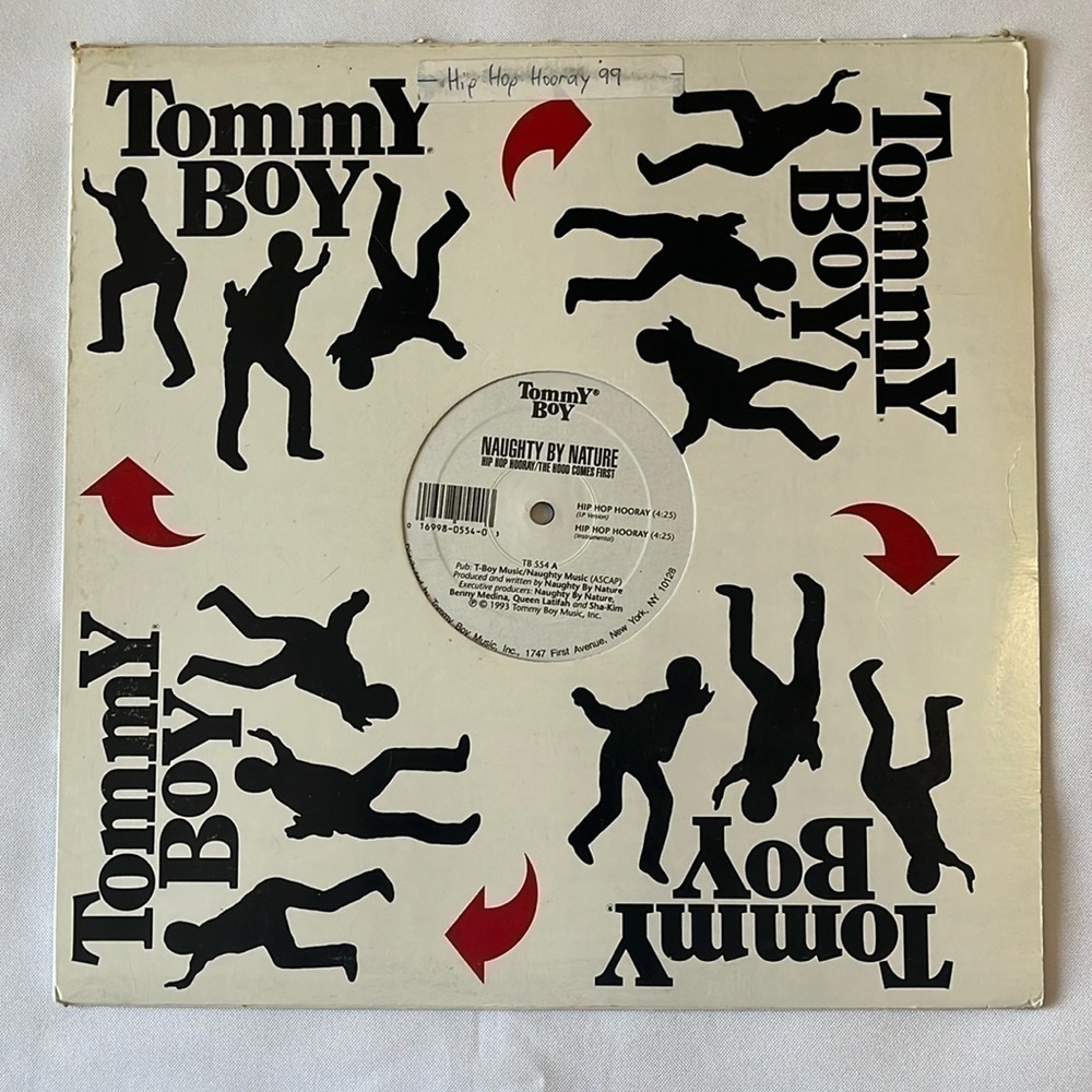 NAUGHTY BY NATURE – "HIP HOP HOORAY" VINYL RECORD ✨✨✨